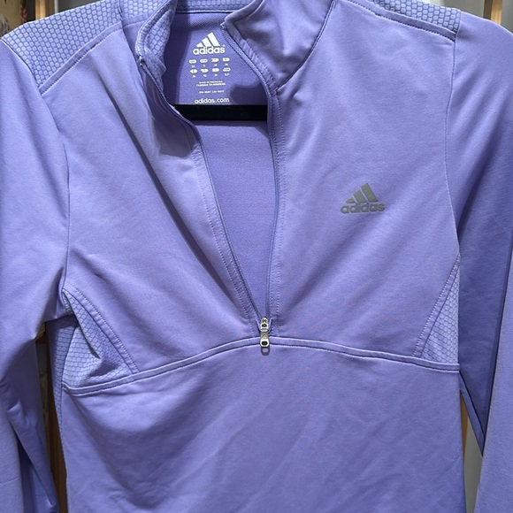 Purple Adidas activewear top - Picture 4 of 7